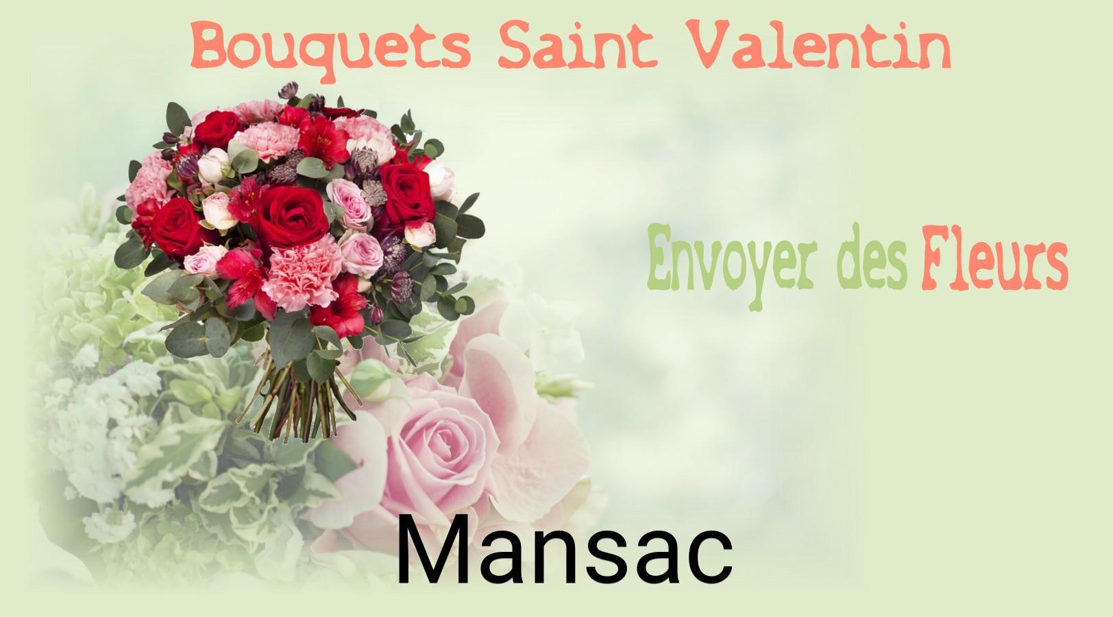 Roses de Saint-Valentin livrées à Mansac